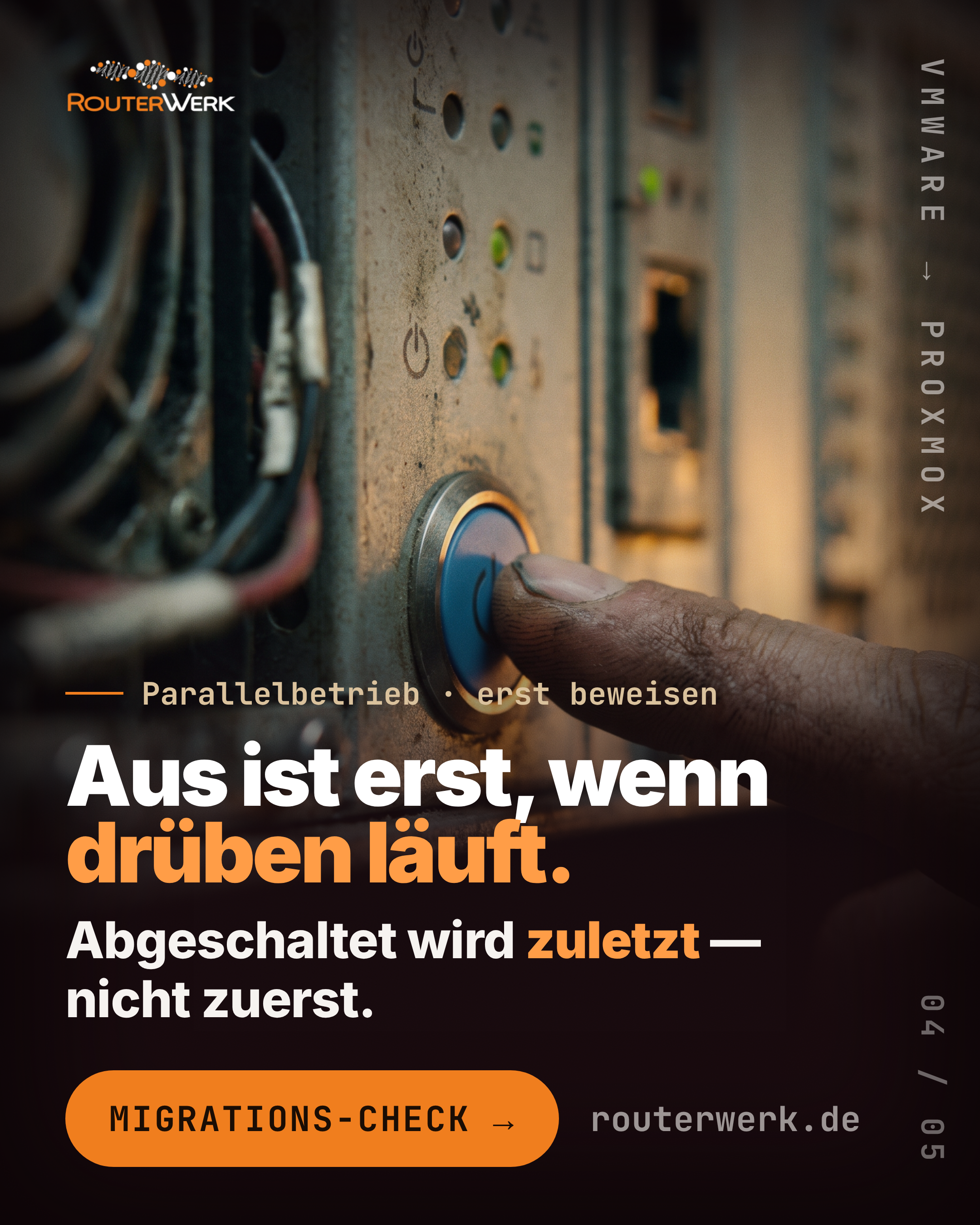 Aus ist erst, wenn drüben läuft